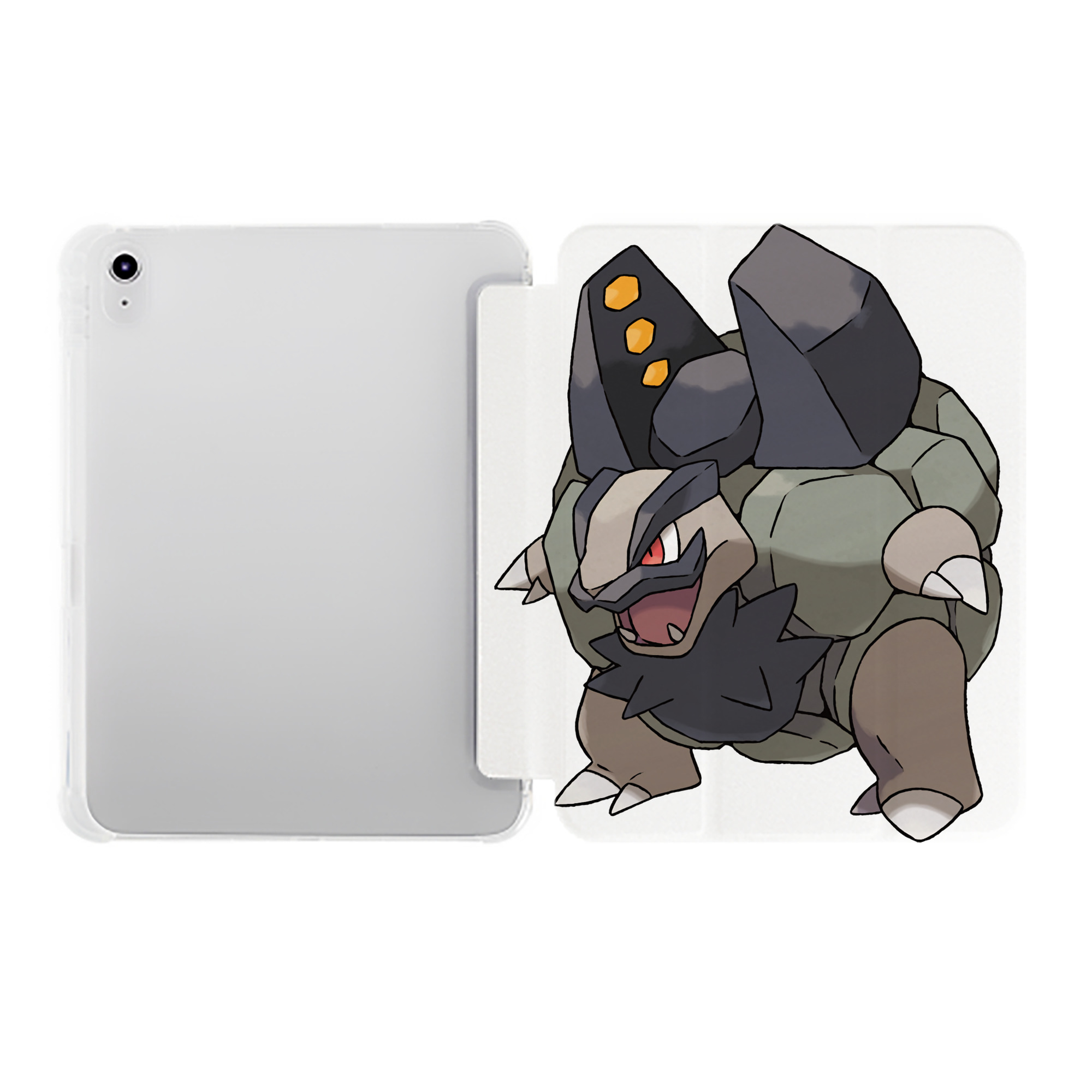 （画像用） ポケットモンスター Pokémon IPad ケース ペン収納付き 三つ折りスタンド PUレザー×シリコン 対応機種9.5/10.5/10.9インチ